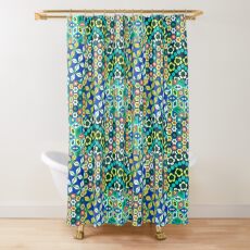 Japonaise 53 by Hypersphere Shower Curtain