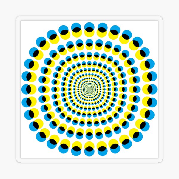 #pattern, #art, #circular, #abstract, design, illustration, shape, proportion, decoration, circle, geometric shape Transparent Sticker