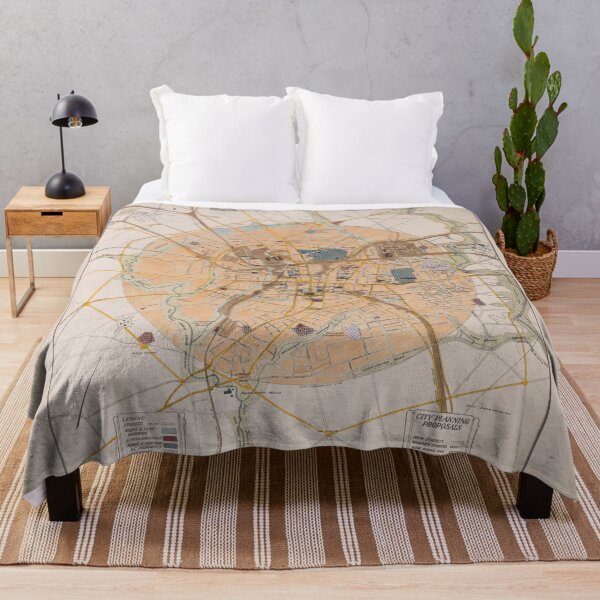 Item preview, Vintage Map of Spartanburg SC (1922) designed and sold by BravuraMedia.
