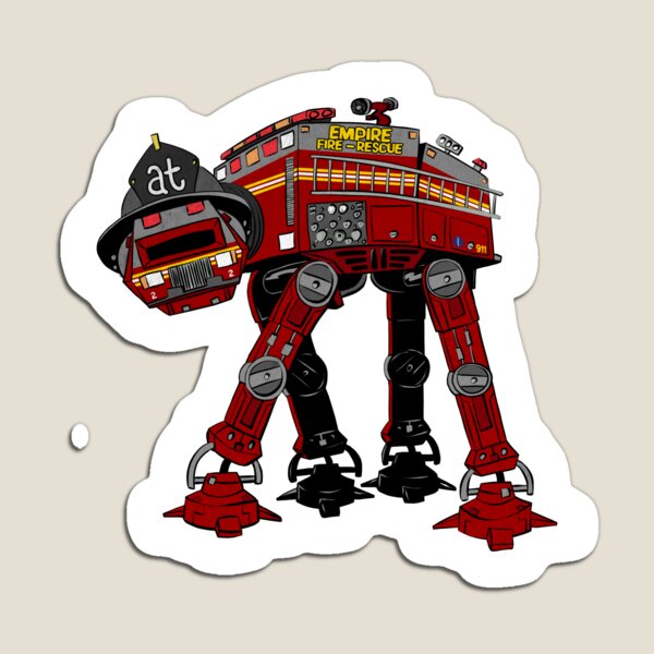At-At Fire Truck Magnet