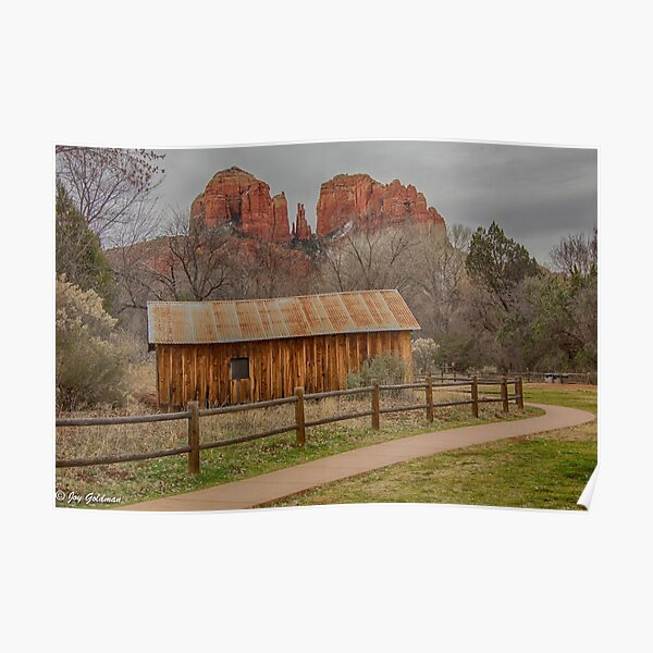Cathedral Rock Beauty Poster