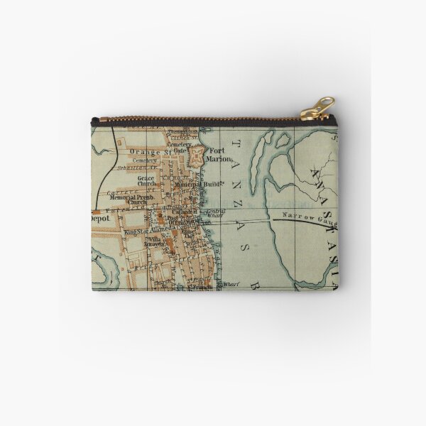Item preview, Vintage Map of St Augustine FL (1904) designed and sold by BravuraMedia.