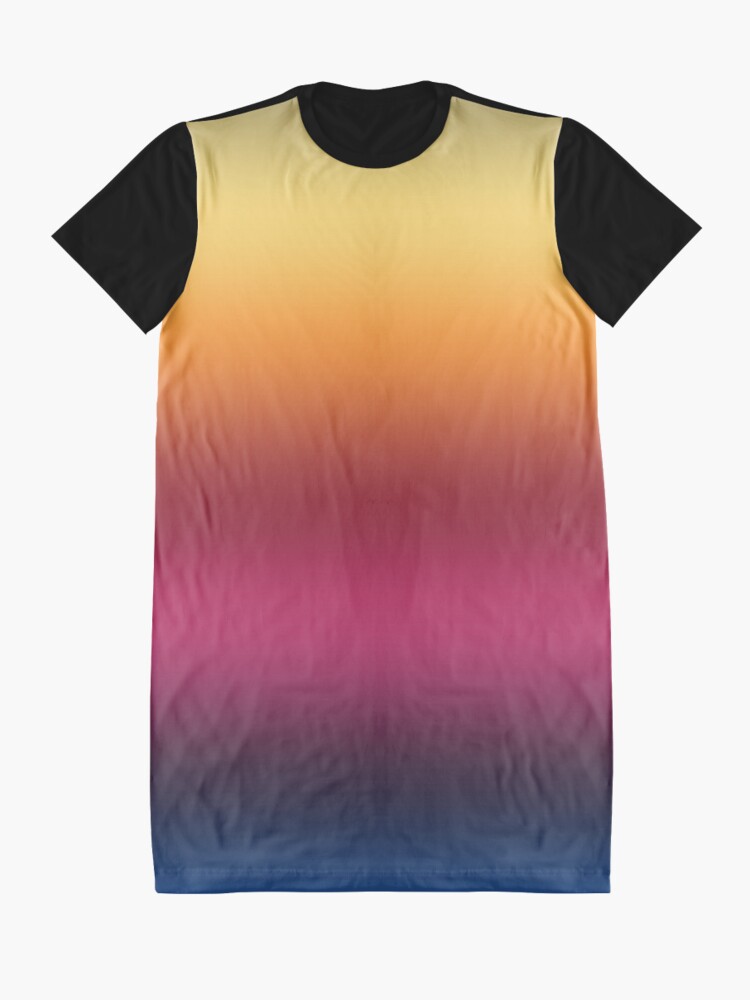Alternate view of Linear Gradient Graphic T-Shirt Dress