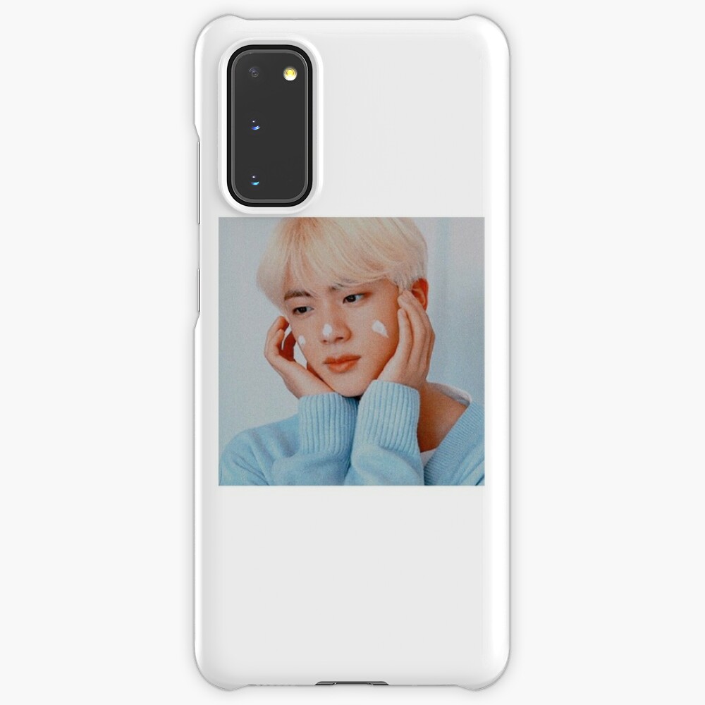 Bts Kim Seokjin Jin Cute Aesthetic Case Skin For Samsung Galaxy By Suzangg Redbubble