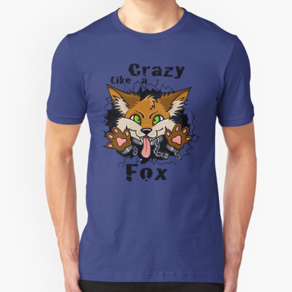 Crazy Like a Fox! Slim Fit T-Shirt