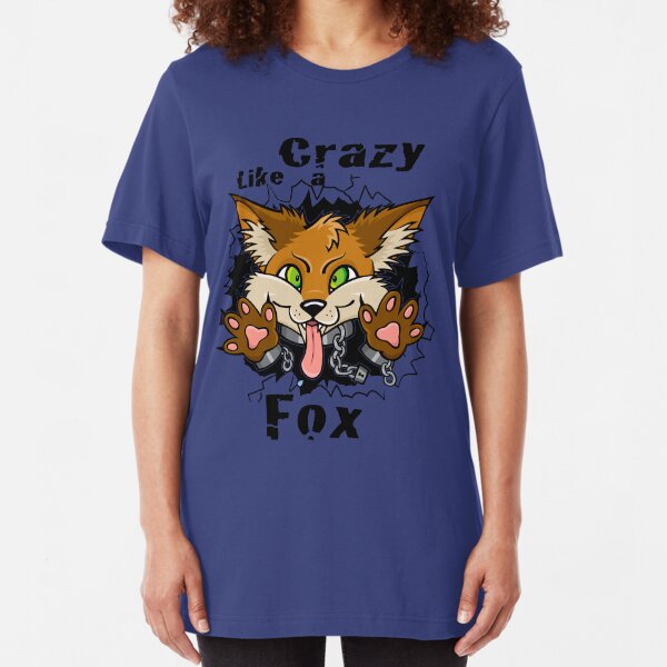 Crazy Like a Fox! Slim Fit T-Shirt