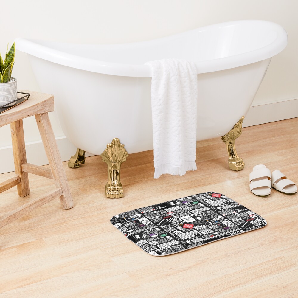 Wise Words From The Office - The Office Quotes Bath Mat
