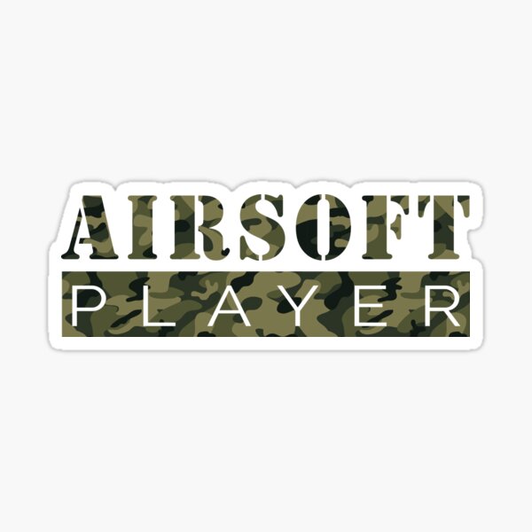 Item preview, Airsoft Player Camo Art Design designed and sold by WordvineMedia.