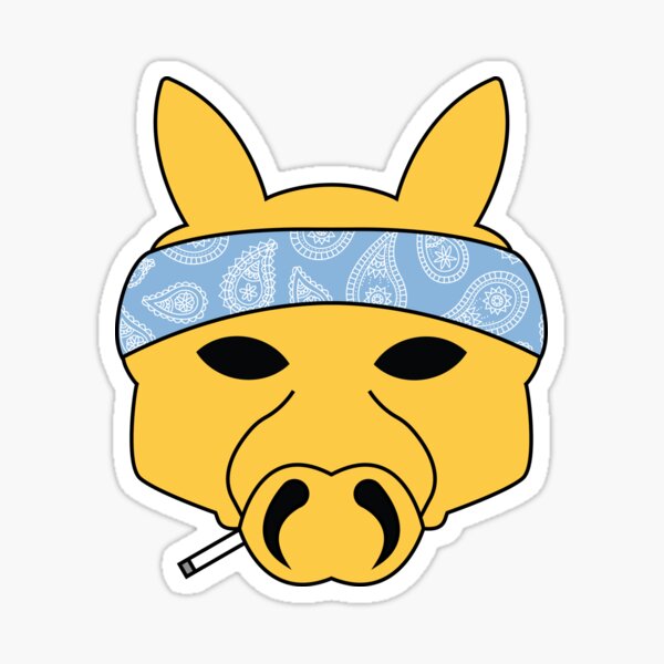 QUASIMOTO BANDANA - Madlib x Freddie Gibbs Pegatina