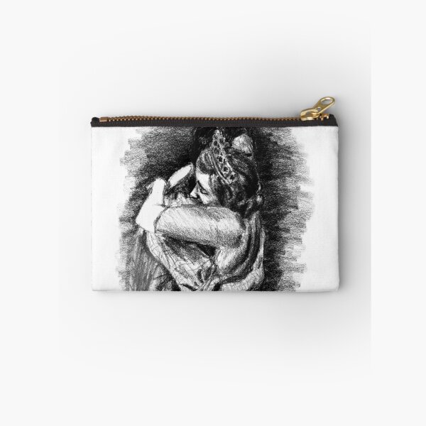 Item preview, Someone Holds Her Safe and Warm (Sketch) designed and sold by izloveshorses.