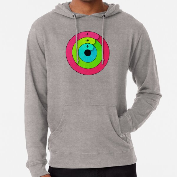 Apple Watch Activity Rings - Close Your Rings - T-Shirt Lightweight Hoodie