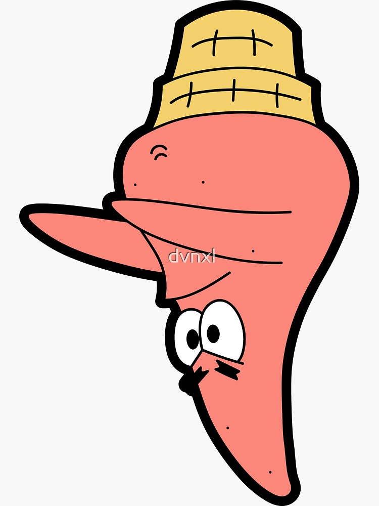 "Patrick Cone Dive (The Fry Cook Games)" Sticker for Sale by dvnxl