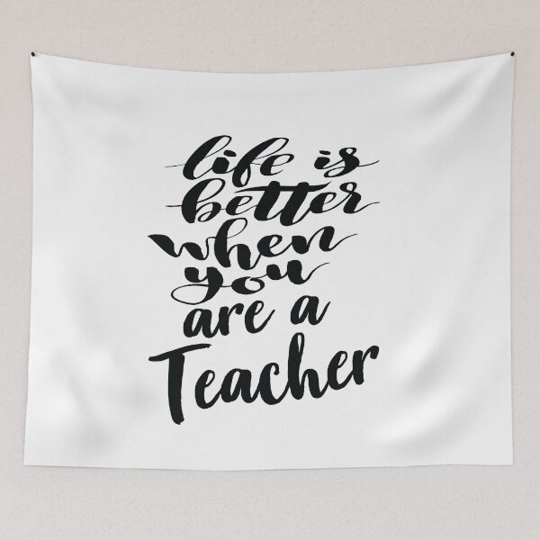 Item preview, Teacher. Life is Better When You Are A Teacher. Online Teacher. School. designed and sold by ProjectX23.