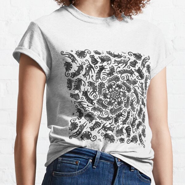 Item preview, Black cats swarm designed and sold by shizayats.