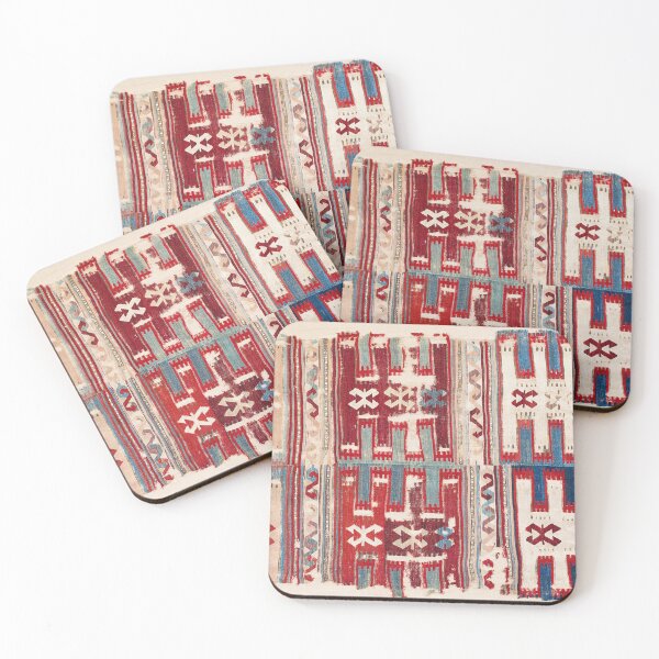 Item preview, Cappadocian 18th Century Anatolian Kilim Print designed and sold by Vicky Brago-Mitchell®.