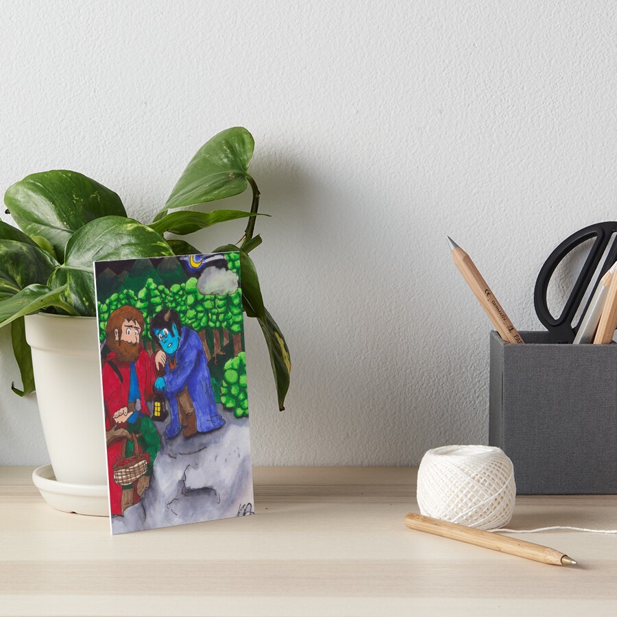 Item preview, Art Board Print designed and sold by SeaChan.