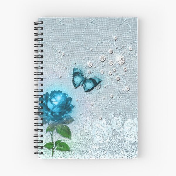 Item preview, Blue Rose Lace and Diamonds designed and sold by Delights.