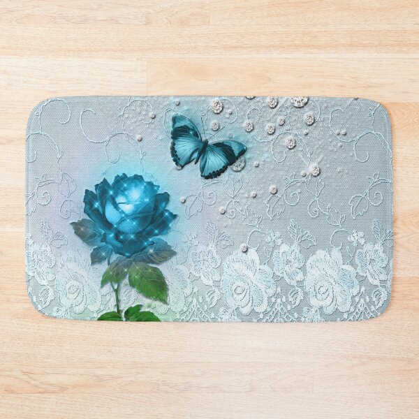 Item preview, Blue Rose Lace and Diamonds designed and sold by Delights.