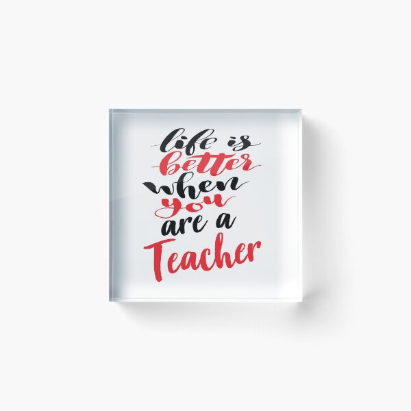 Item preview, Teacher. Life is Better When You Are A Teacher. Online Teacher. School. designed and sold by ProjectX23.