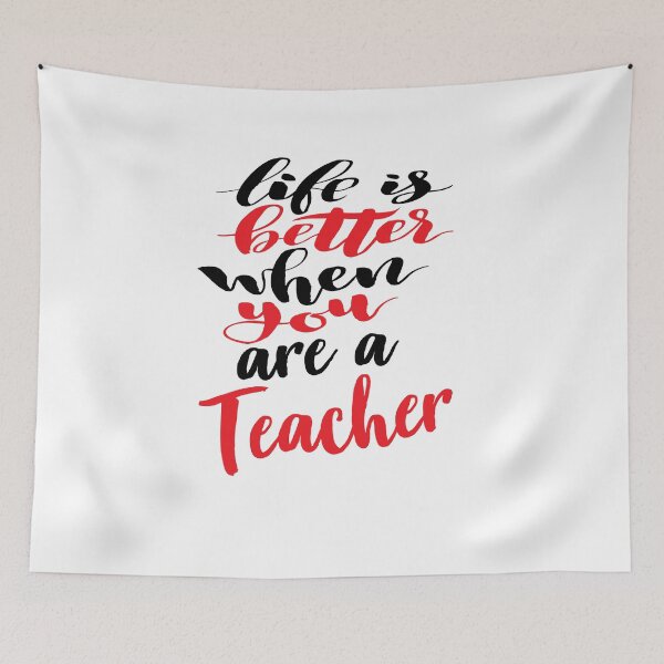 Item preview, Teacher. Life is Better When You Are A Teacher. Online Teacher. School. designed and sold by ProjectX23.