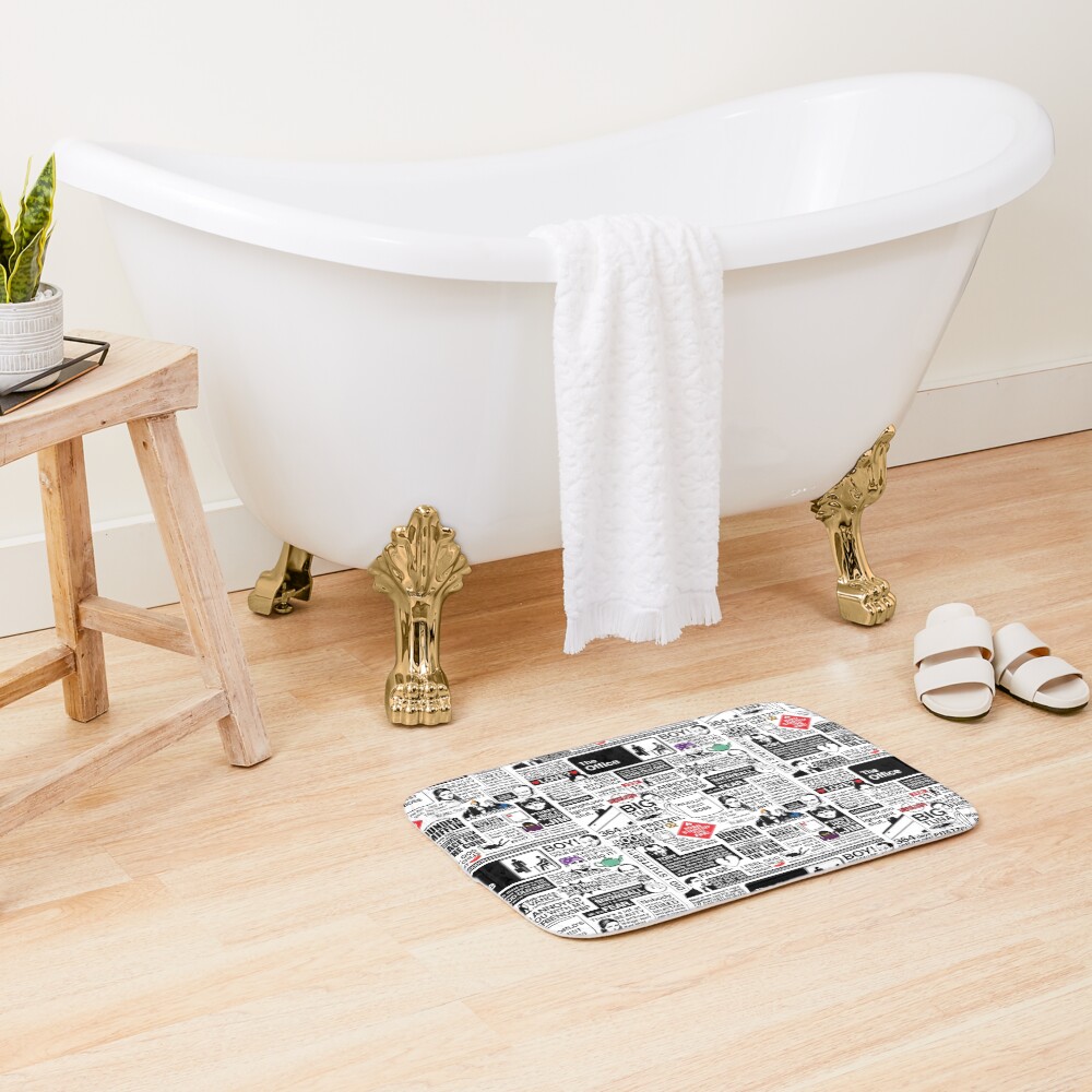 Wise Words From The Office - The Office Quotes (Variant) Bath Mat
