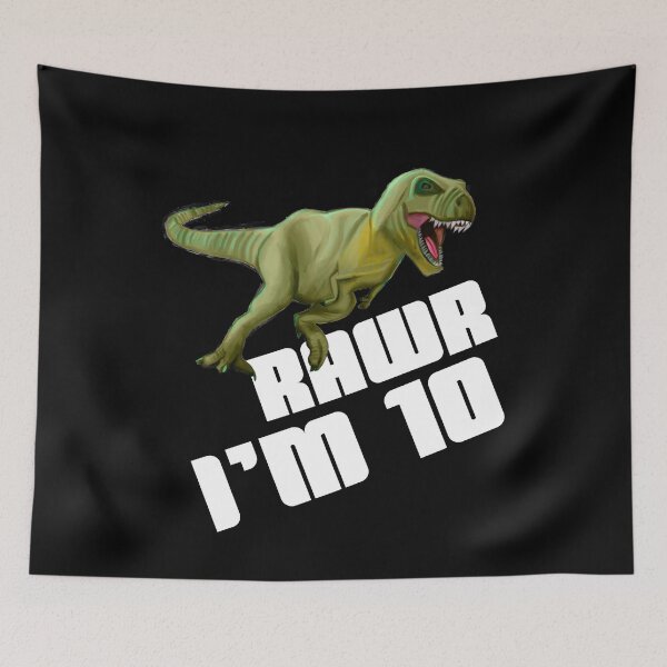 Item preview, Kids Boys 10th Birthday product Dinosaur T-Rex Tyrannosaurus Rex designed and sold by NoveltyMerch.