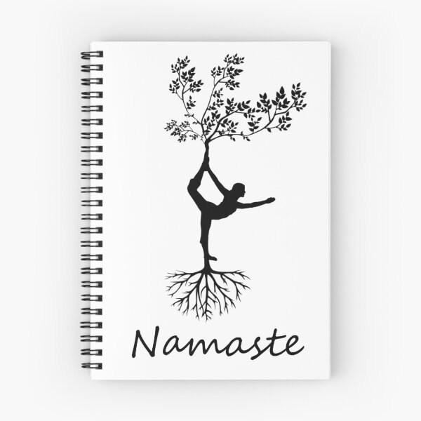 Item preview, Beautiful yoga pose Namaste design  designed and sold by dcanimal.