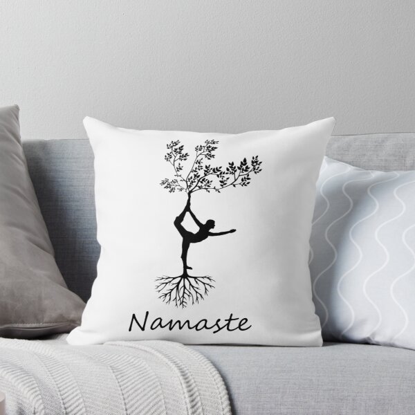 Item preview, Beautiful yoga pose Namaste design  designed and sold by dcanimal.