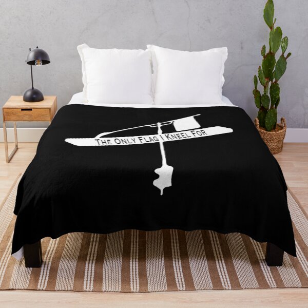 Item preview, The Only Flag I Kneel For Tip Up print For Ice-Fishing designed and sold by NoveltyMerch.