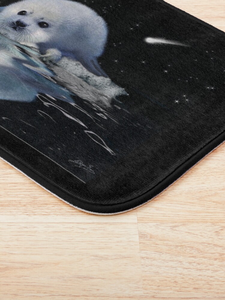 Alternate view of DESTINY The Harp Seal Bath Mat