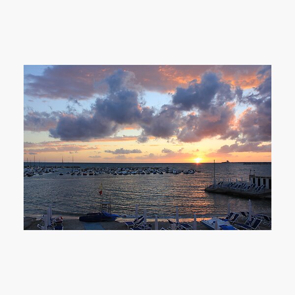 Item preview, sunset from our balcony in Vada designed and sold by Doug Cliff.