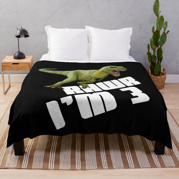 Item preview, Kids Boys 3rd Birthday print Dinosaur T-Rex Tyrannosaurus Rex designed and sold by NoveltyMerch.