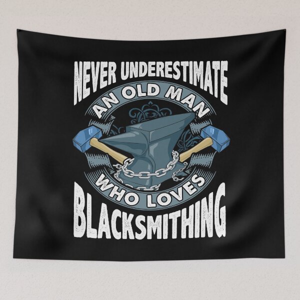 Item preview, Blacksmith print Gift For Grandfathers Men Uncles Brothers designed and sold by NoveltyMerch.