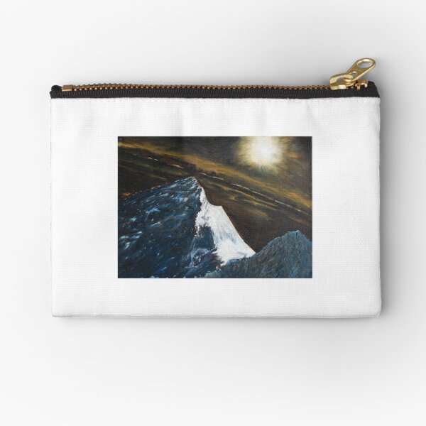 Mt. Everest by moonlight Zipper Pouch