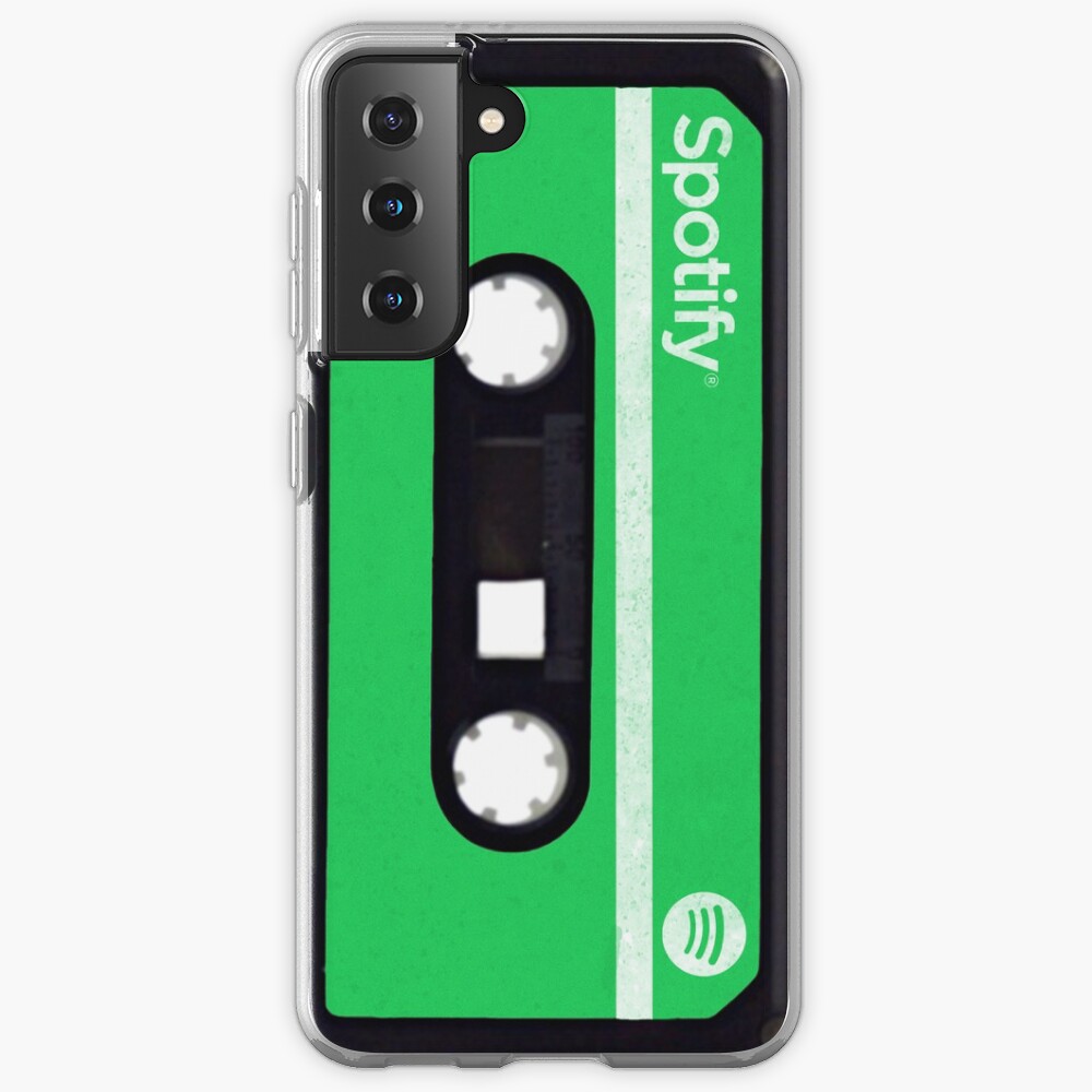 Spotify Retro Cassette Tape Case & Skin for Samsung Galaxy