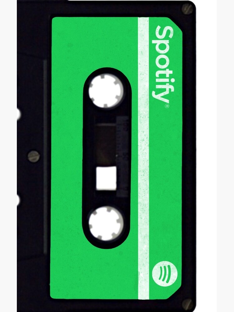 Spotify Retro Cassette Tape by Wynthose