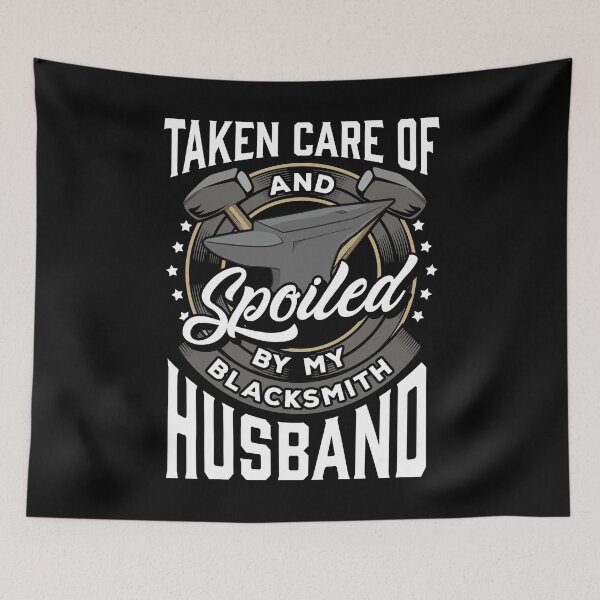Item preview, Birthday Anniversary Gift for Wife Of Blacksmith Husband designed and sold by NoveltyMerch.