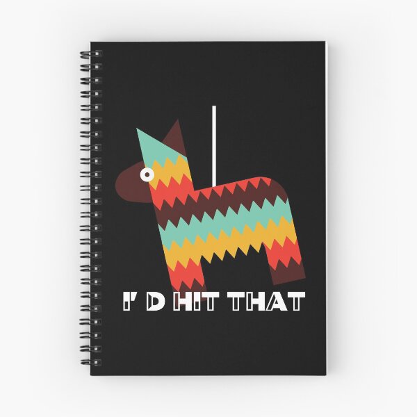 Item preview, I'd Hit That Pinata print Cinco de Mayo Retro Vintage Style designed and sold by NoveltyMerch.