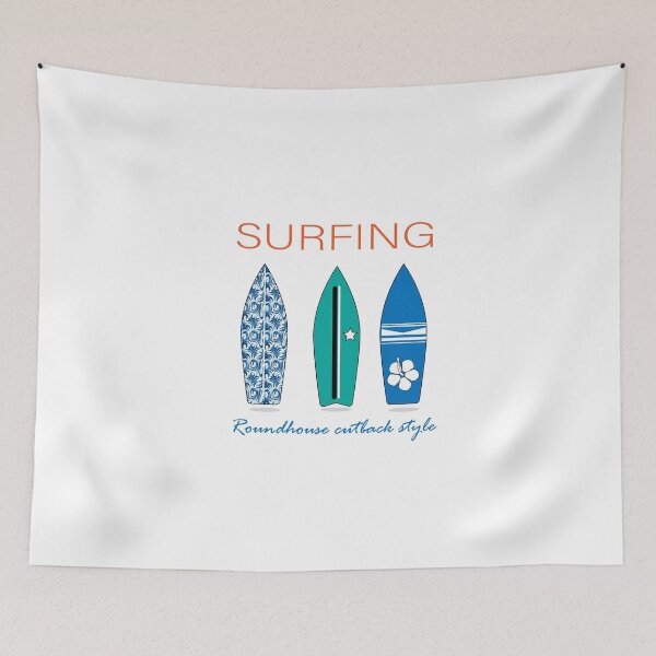 Item preview, Surfing Surfboard Tee Shirt designed and sold by Alene Doornbos.