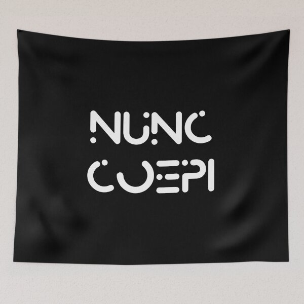 Item preview, Nunc Coepi Motivations design designed and sold by NoveltyMerch.