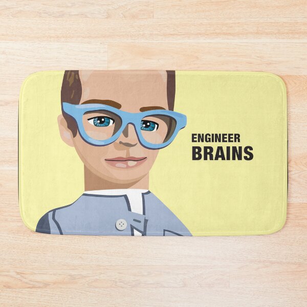 Item preview, Brains - Thunderbirds designed and sold by Caryn Bourke.