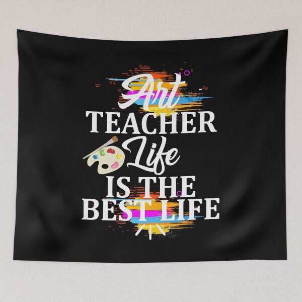Item preview, Art Teacher Life Is The Best Life Teacher Appreciation Design designed and sold by woodsgoodsco.