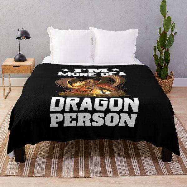 Item preview, I'm More Of A Dragon Person Funny Role Playing RPG graphic designed and sold by woodsgoodsco.