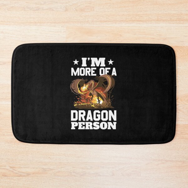 Item preview, I'm More Of A Dragon Person Funny Role Playing RPG graphic designed and sold by woodsgoodsco.