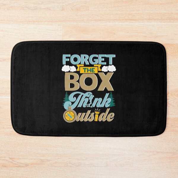 Item preview, Forget The Box Think Outside Nature Lover Design designed and sold by woodsgoodsco.