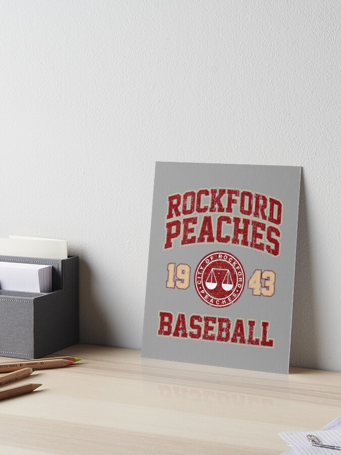 Rockford Red Peaches 1943 Funny 01 Poster for Sale by Rawwoff