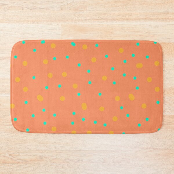 Item preview, Mint Dots on Coral designed and sold by Roanemermaid.