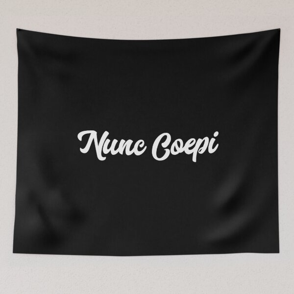 Item preview, Nunc Coepi Motivations graphic designed and sold by NoveltyMerch.