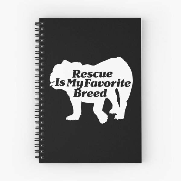 Item preview, Rescue Dog Owner Rescue Is My Favorite Breed print designed and sold by NoveltyMerch.