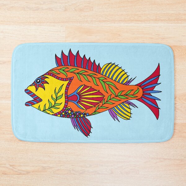 Item preview, Rockfish || Ocean || Abstract Fish  designed and sold by Hilary Leslie.
